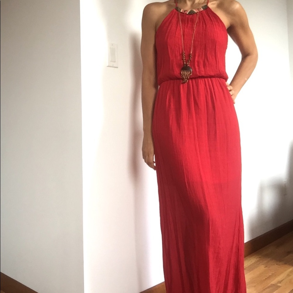 Red Maxi Dress !! Medium